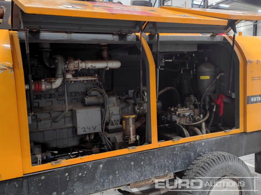 2011 Sany HBT60C-1816D - Xe bơm bê tông: hình 4 2011 Sany HBT60C-1816D - Xe bơm bê tông: hình 4