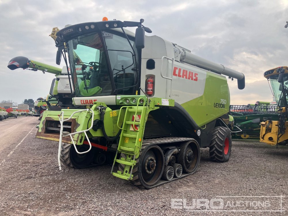 2012 Claas LEXION 750TT - Máy gặt đập: hình 1 2012 Claas LEXION 750TT - Máy gặt đập: hình 1