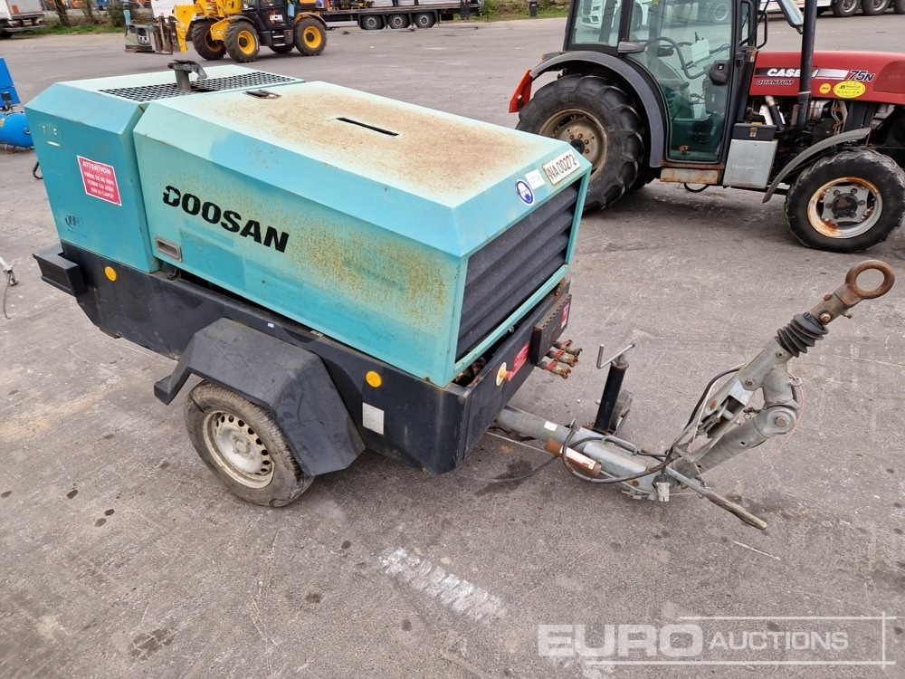 2012 Doosan 751 175CFM - Máy nén khí: hình 4 2012 Doosan 751 175CFM - Máy nén khí: hình 4
