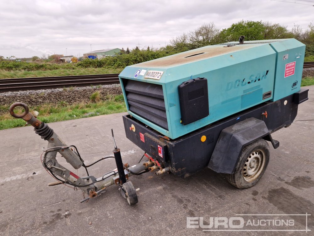 2012 Doosan 751 175CFM - Máy nén khí: hình 1 2012 Doosan 751 175CFM - Máy nén khí: hình 1