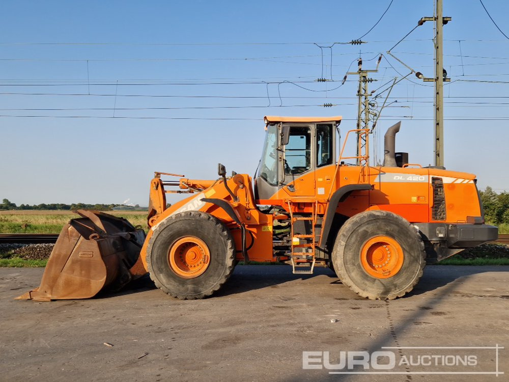 2012 Doosan DL420-3 - Máy xúc lật bánh lốp: hình 2 2012 Doosan DL420-3 - Máy xúc lật bánh lốp: hình 2