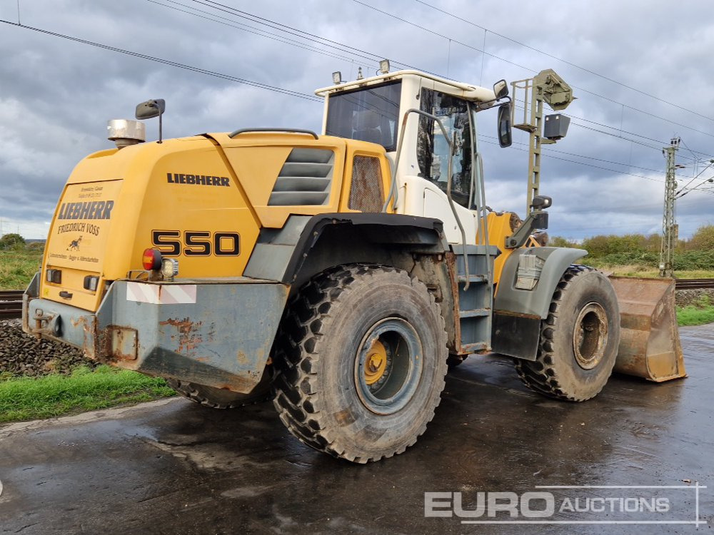 2012 Liebherr L550 - Máy xúc lật bánh lốp: hình 5 2012 Liebherr L550 - Máy xúc lật bánh lốp: hình 5