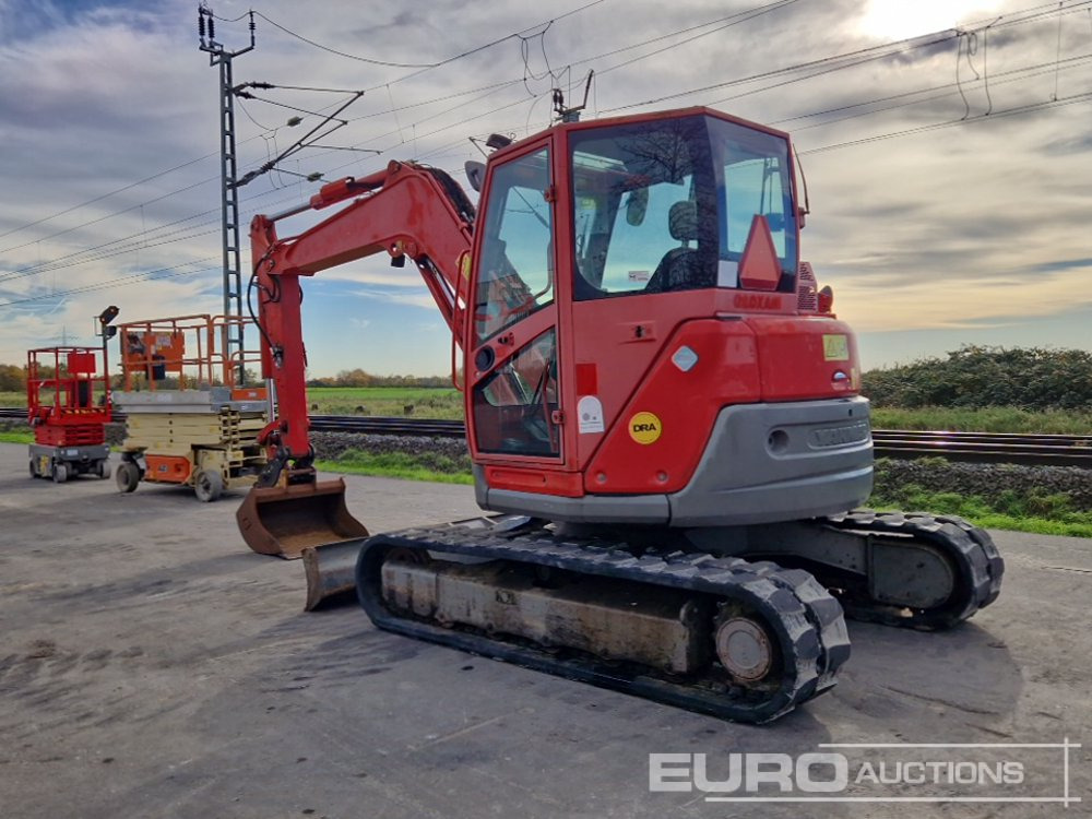 2012 Yanmar ViO80-U - Máy xúc mini: hình 3 2012 Yanmar ViO80-U - Máy xúc mini: hình 3