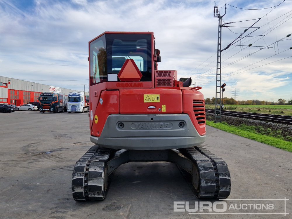 2012 Yanmar ViO80-U - Máy xúc mini: hình 4 2012 Yanmar ViO80-U - Máy xúc mini: hình 4