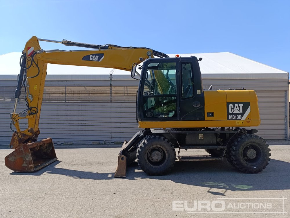 2013 CAT M313D - Máy xúc bánh lốp: hình 1 2013 CAT M313D - Máy xúc bánh lốp: hình 1