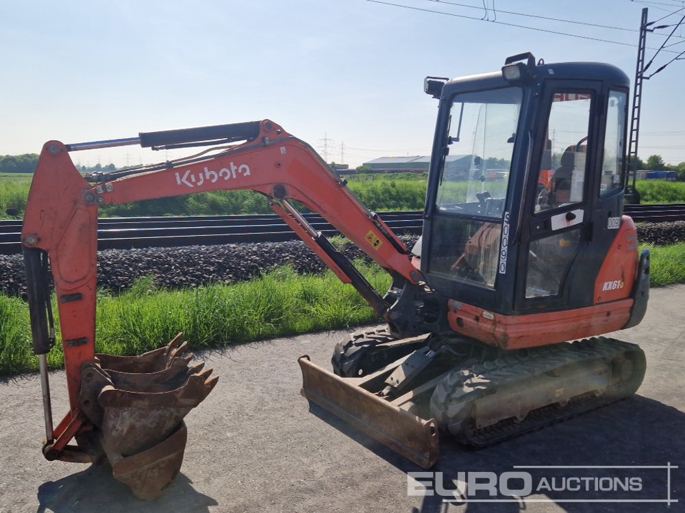 2013 Kubota KX61-3 - Máy xúc mini: hình 1 2013 Kubota KX61-3 - Máy xúc mini: hình 1