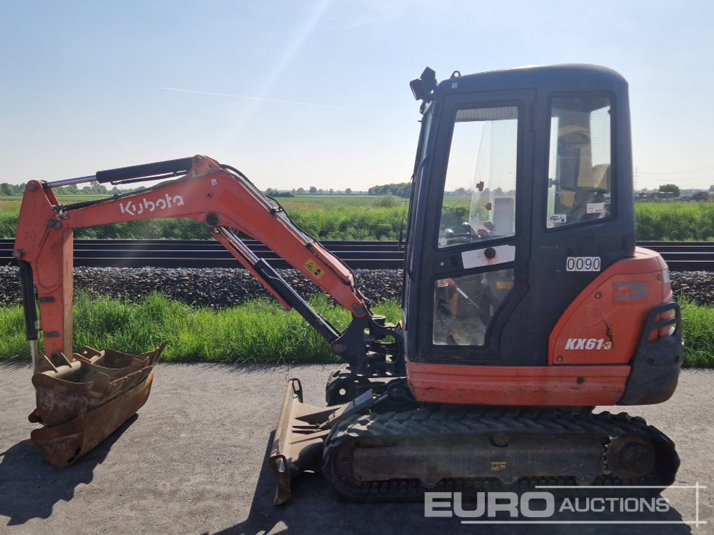 2013 Kubota KX61-3 - Máy xúc mini: hình 2 2013 Kubota KX61-3 - Máy xúc mini: hình 2