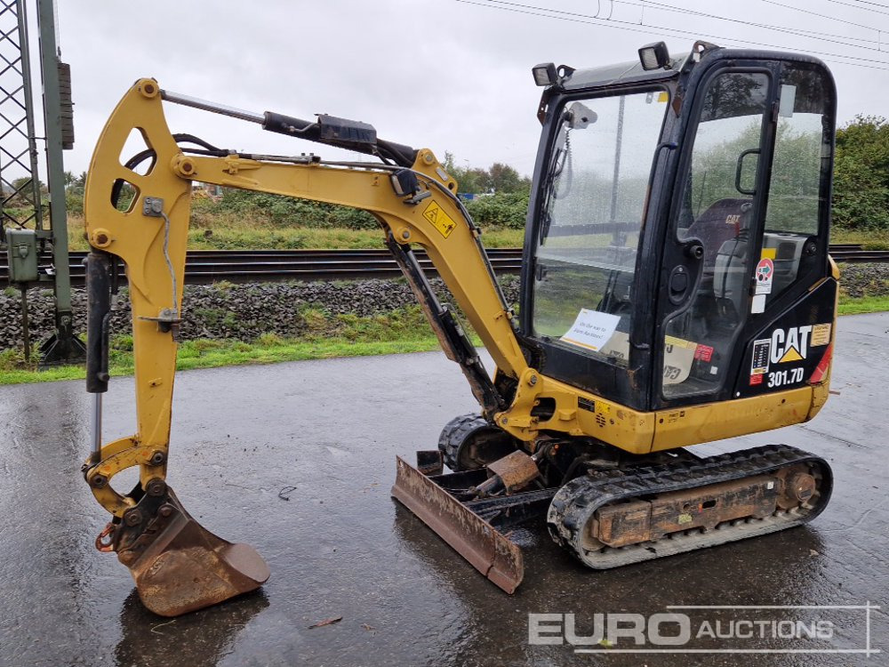 2014 CAT 301.7D - Máy xúc mini: hình 1 2014 CAT 301.7D - Máy xúc mini: hình 1