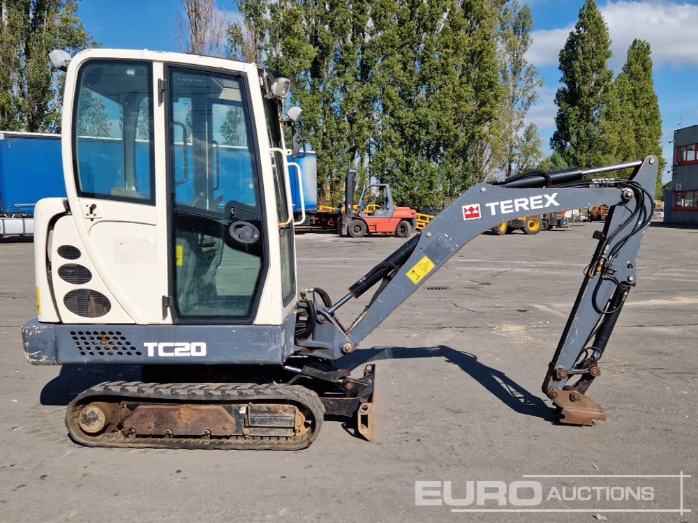 2014 Terex TC20 - Máy xúc mini: hình 5 2014 Terex TC20 - Máy xúc mini: hình 5