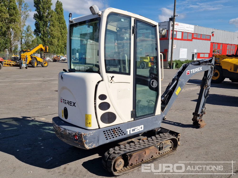 2014 Terex TC20 - Máy xúc mini: hình 4 2014 Terex TC20 - Máy xúc mini: hình 4