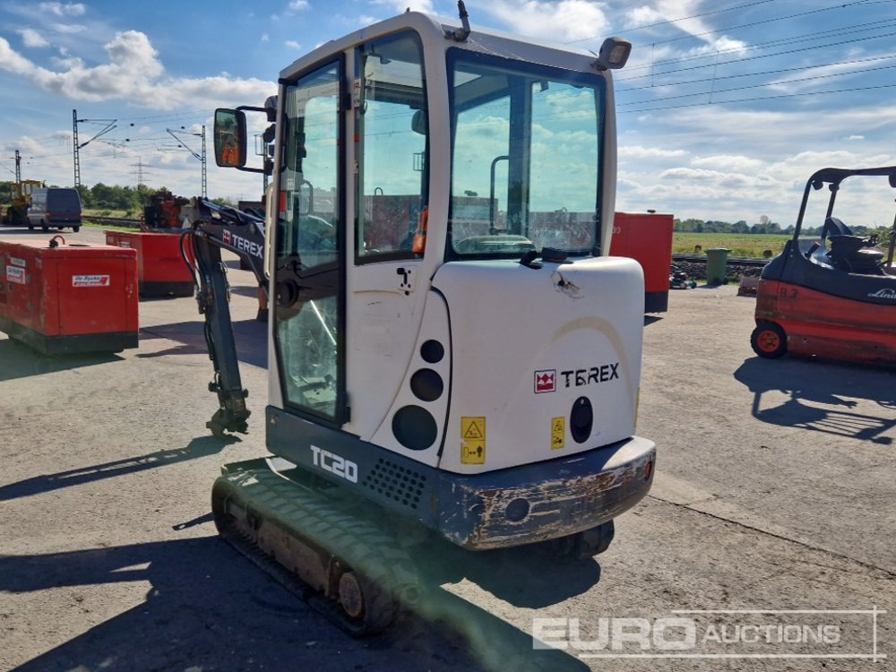 2014 Terex TC20 - Máy xúc mini: hình 3 2014 Terex TC20 - Máy xúc mini: hình 3