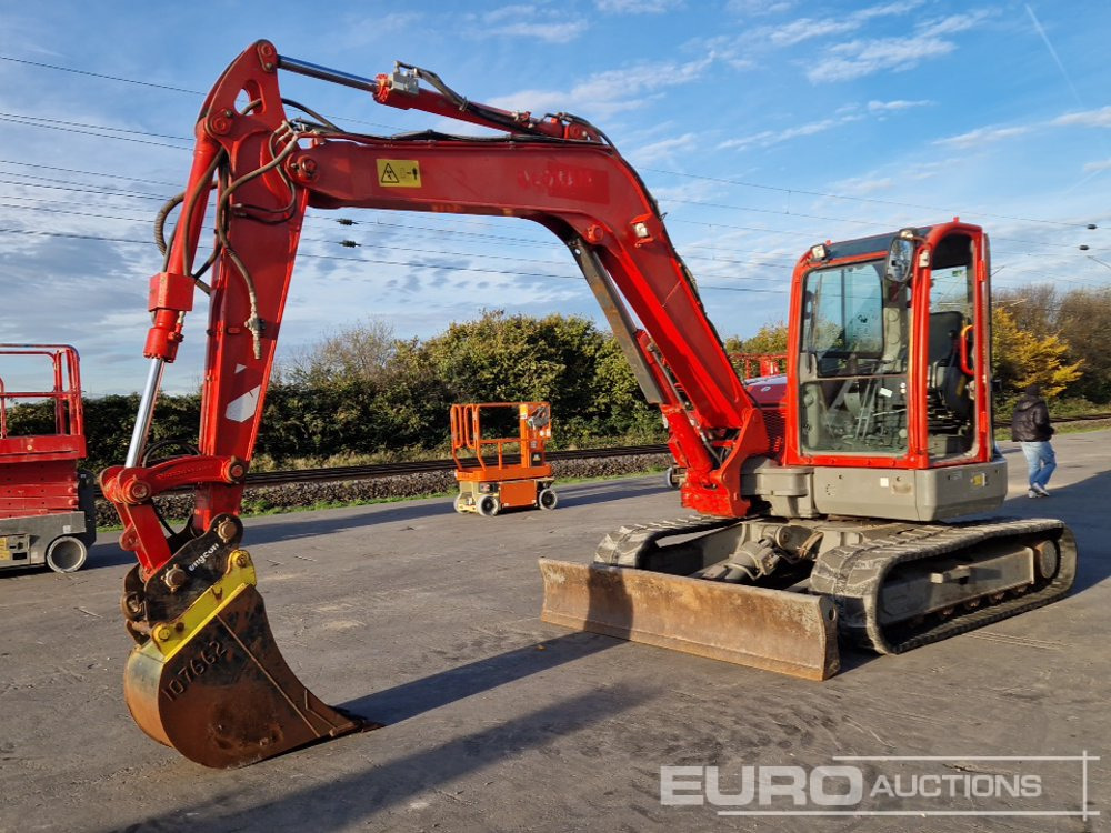 2014 Volvo ECR88D - Máy xúc mini: hình 1 2014 Volvo ECR88D - Máy xúc mini: hình 1