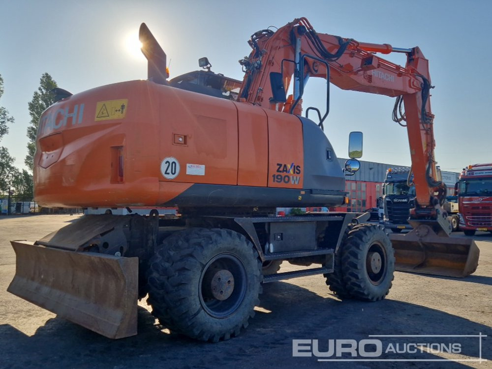 2015 Hitachi ZX190W-5B - Máy xúc bánh lốp: hình 5 2015 Hitachi ZX190W-5B - Máy xúc bánh lốp: hình 5