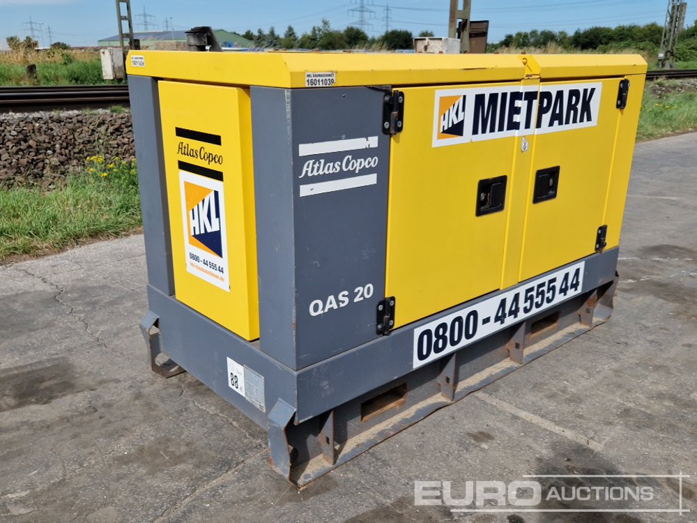 2016 Atlas Copco QAS20 - Bộ phát điện: hình 4 2016 Atlas Copco QAS20 - Bộ phát điện: hình 4