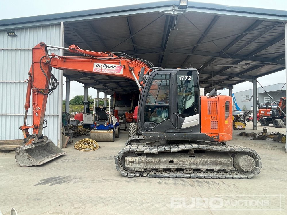 2016 Hitachi ZX135US-5B - Máy xúc bánh xích: hình 1 2016 Hitachi ZX135US-5B - Máy xúc bánh xích: hình 1