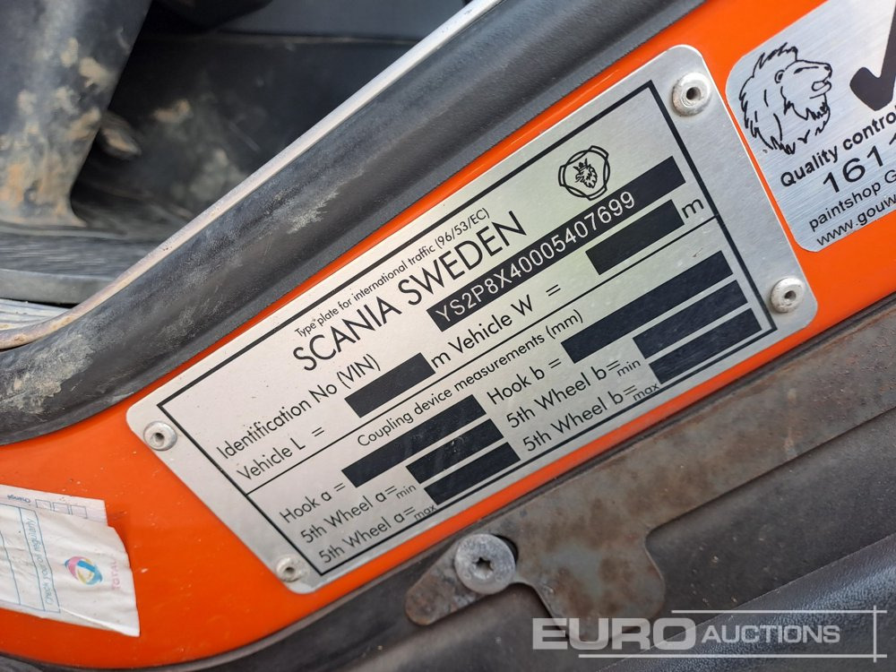 2016 Scania HK40 - Cẩu bánh lốp: hình 4 2016 Scania HK40 - Cẩu bánh lốp: hình 4