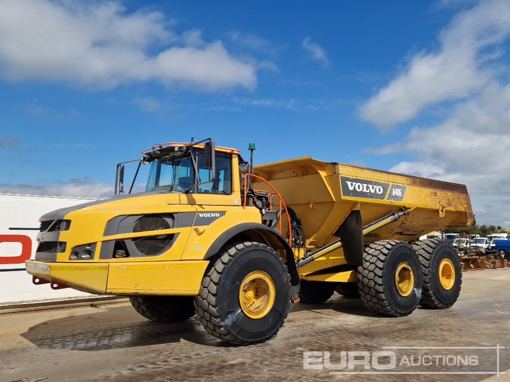 2016 Volvo A40G - Xe ben đổ có khớp nối: hình 1 2016 Volvo A40G - Xe ben đổ có khớp nối: hình 1