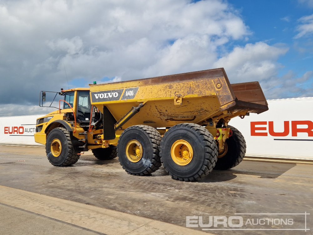2016 Volvo A40G - Xe ben đổ có khớp nối: hình 3 2016 Volvo A40G - Xe ben đổ có khớp nối: hình 3
