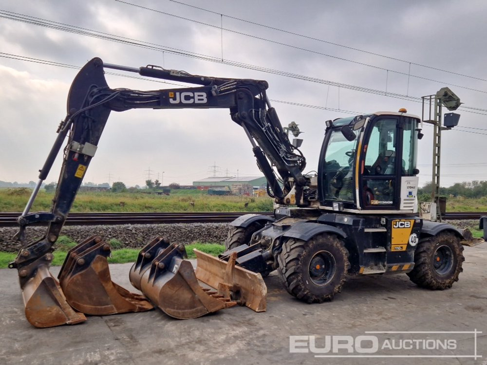 2018 JCB Hydradig HD110WT - Máy xúc bánh lốp: hình 1 2018 JCB Hydradig HD110WT - Máy xúc bánh lốp: hình 1