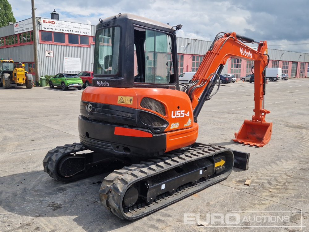 2018 Kubota U55-4 - Máy xúc mini: hình 5 2018 Kubota U55-4 - Máy xúc mini: hình 5