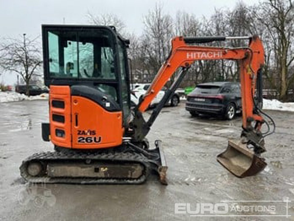 2019 Hitachi ZX26U-6CR - Máy xúc mini: hình 1 2019 Hitachi ZX26U-6CR - Máy xúc mini: hình 1