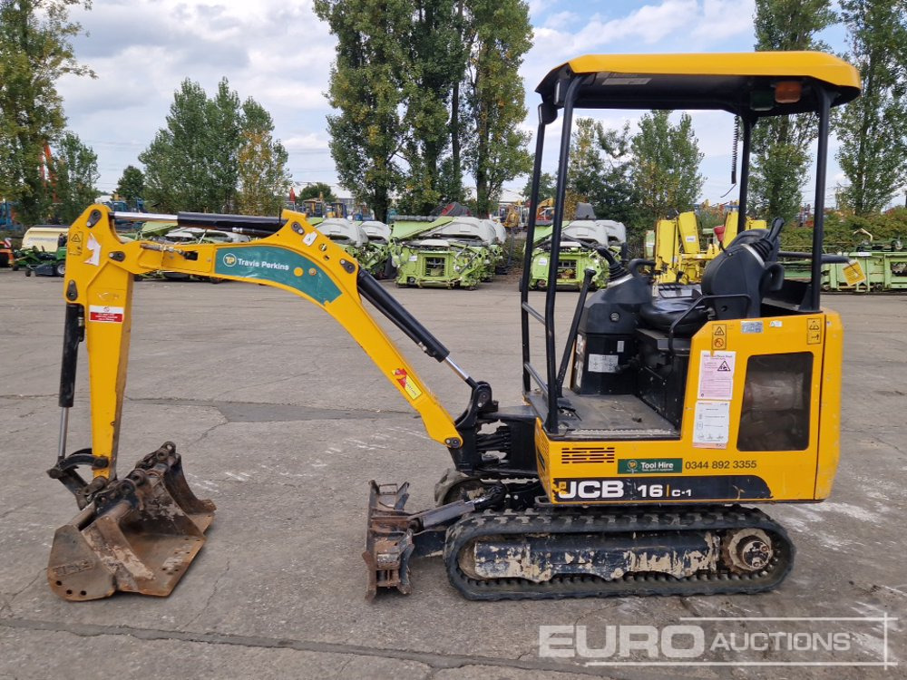 2021 JCB 16C-1 - Máy xúc mini: hình 2 2021 JCB 16C-1 - Máy xúc mini: hình 2