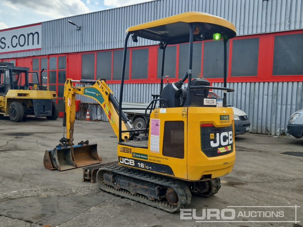 2021 JCB 16C-1 - Máy xúc mini: hình 3 2021 JCB 16C-1 - Máy xúc mini: hình 3