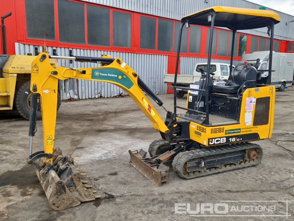 2021 JCB 16C-1 - Máy xúc mini: hình 1 2021 JCB 16C-1 - Máy xúc mini: hình 1