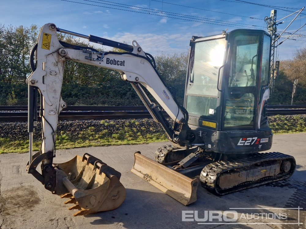 2022 Bobcat E27Z - Máy xúc mini: hình 1 2022 Bobcat E27Z - Máy xúc mini: hình 1