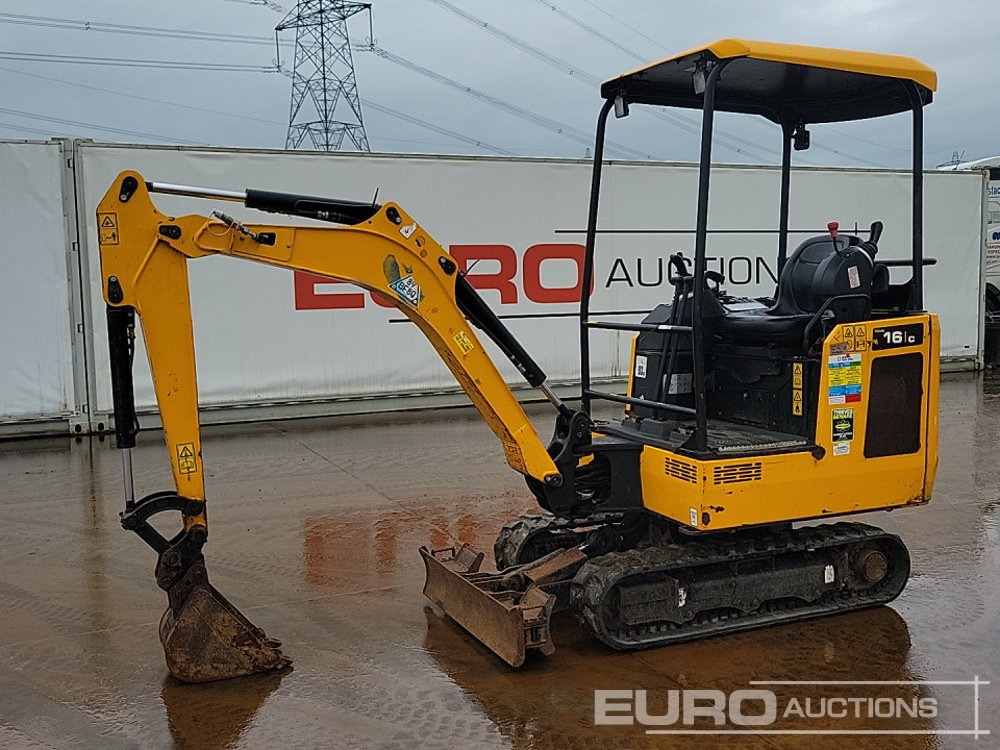 2022 JCB 16C-1 T3 - Máy xúc mini: hình 1 2022 JCB 16C-1 T3 - Máy xúc mini: hình 1