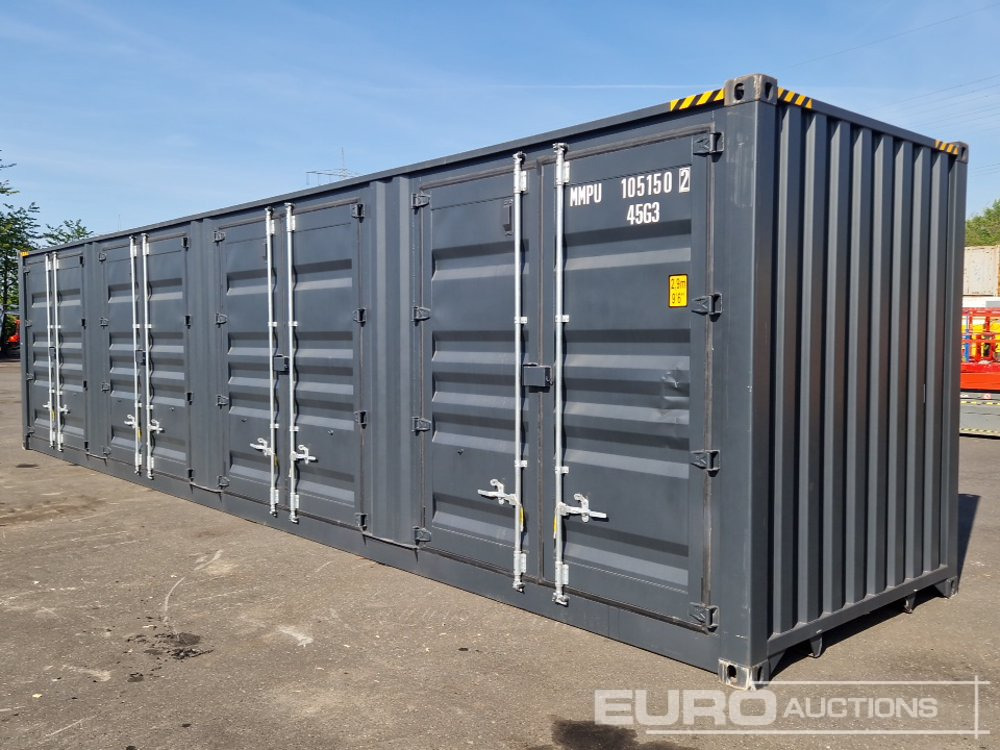 40ft HQ 5 Door Container - Container biển: hình 2 40ft HQ 5 Door Container - Container biển: hình 2
