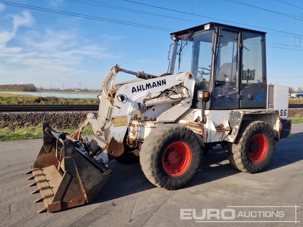 Ahlmann AS6 - Máy xúc lật bánh lốp: hình 1 Ahlmann AS6 - Máy xúc lật bánh lốp: hình 1