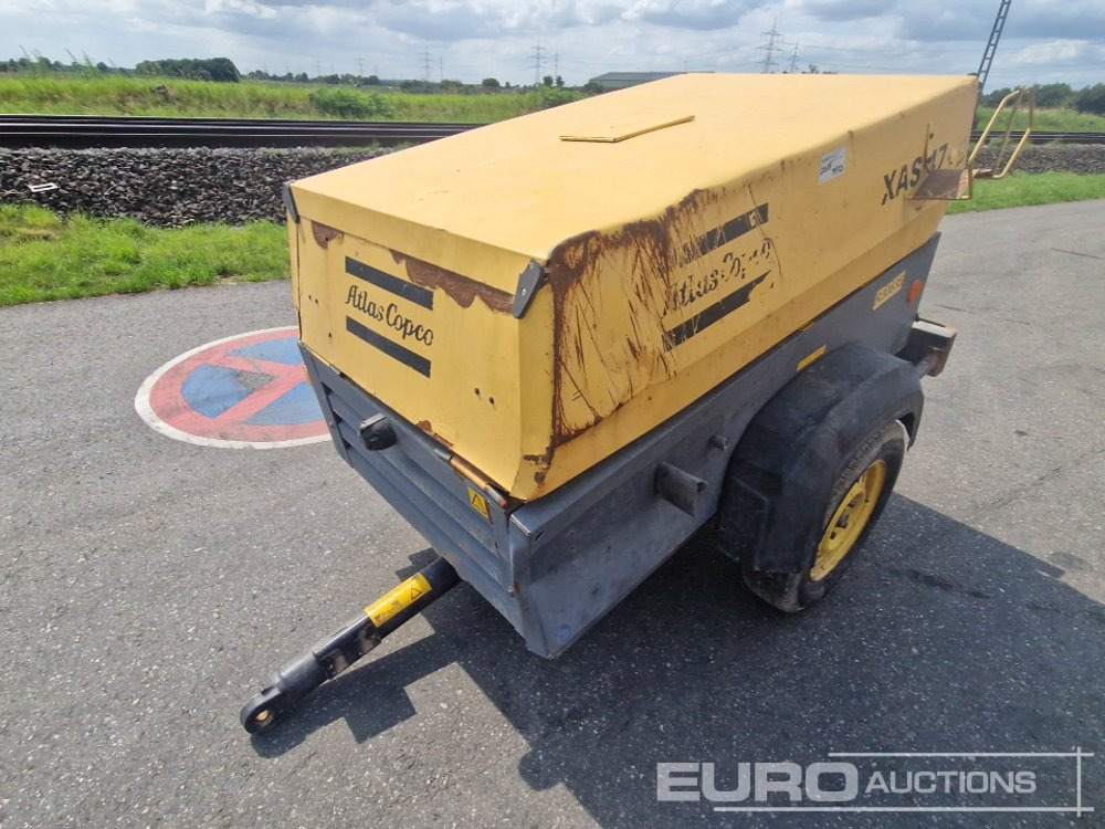 Atlas Copco XAS47 92CFM - Máy nén khí: hình 1 Atlas Copco XAS47 92CFM - Máy nén khí: hình 1