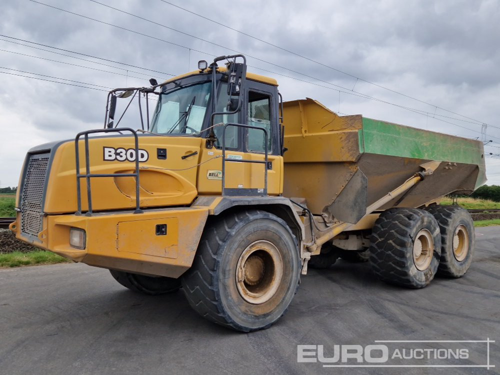 Bell B30D - Xe ben đổ có khớp nối: hình 1 Bell B30D - Xe ben đổ có khớp nối: hình 1