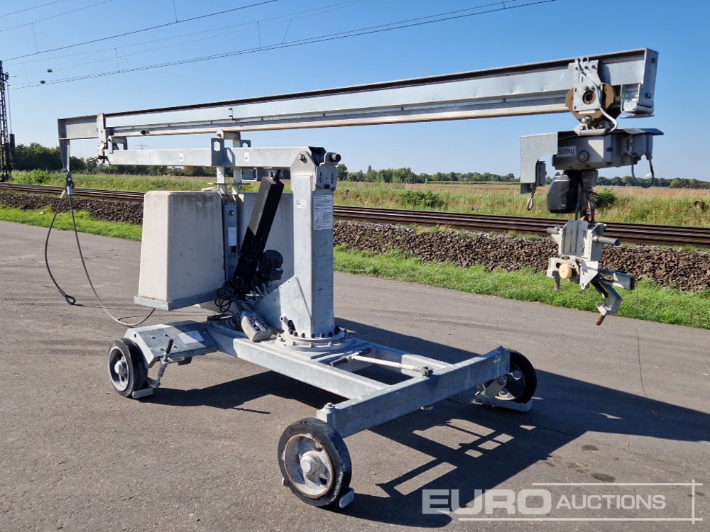 Böcker MK400 Mini Crane, 500Kg (Remote in Office) - Cẩu chân nhện: hình 3 Böcker MK400 Mini Crane, 500Kg (Remote in Office) - Cẩu chân nhện: hình 3