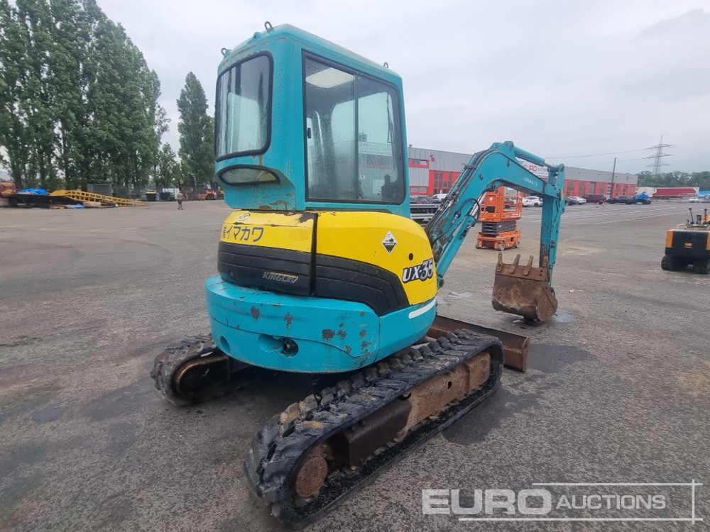 Furukawa UX35 - Máy xúc mini: hình 4 Furukawa UX35 - Máy xúc mini: hình 4