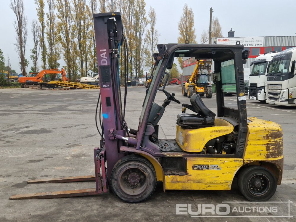Hyundai Diesel Forklift, 2 Stage Mast, Forks - Xe nâng diesel: hình 2 Hyundai Diesel Forklift, 2 Stage Mast, Forks - Xe nâng diesel: hình 2
