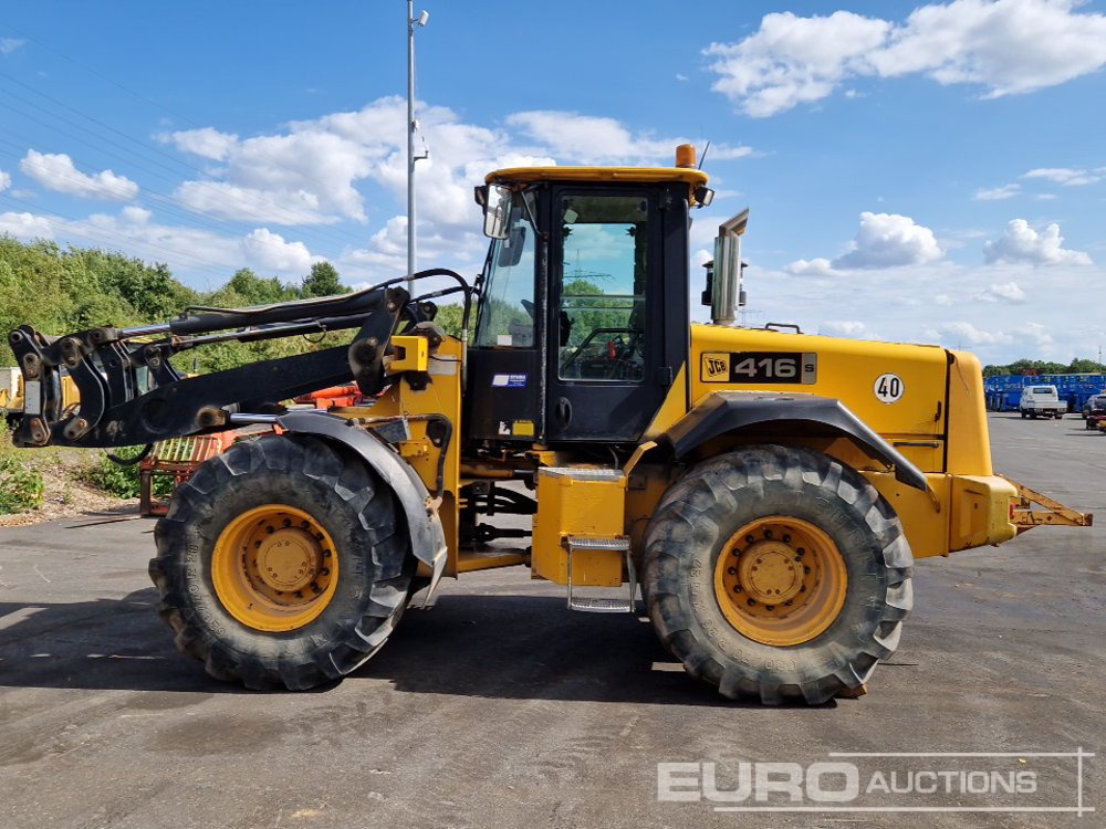 JCB 416 - Máy xúc lật bánh lốp: hình 2 JCB 416 - Máy xúc lật bánh lốp: hình 2