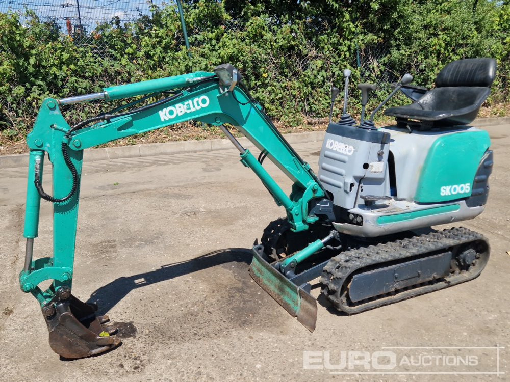 Kobelco SK005 - Máy xúc mini: hình 1 Kobelco SK005 - Máy xúc mini: hình 1