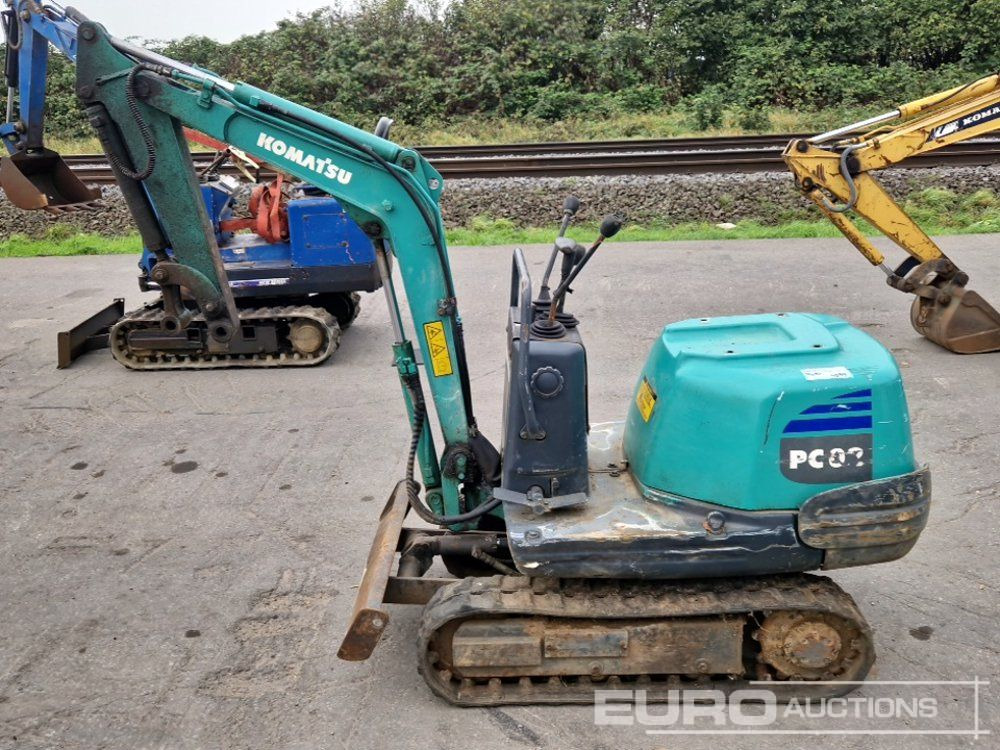 Komatsu PC02-1A - Máy xúc mini: hình 2 Komatsu PC02-1A - Máy xúc mini: hình 2