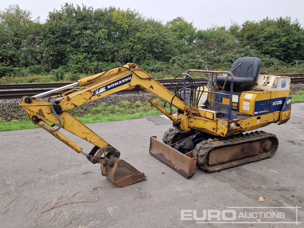 Komatsu PC05-6 - Máy xúc mini: hình 1 Komatsu PC05-6 - Máy xúc mini: hình 1