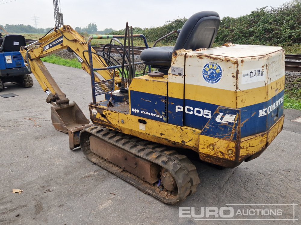 Komatsu PC05-6 - Máy xúc mini: hình 3 Komatsu PC05-6 - Máy xúc mini: hình 3