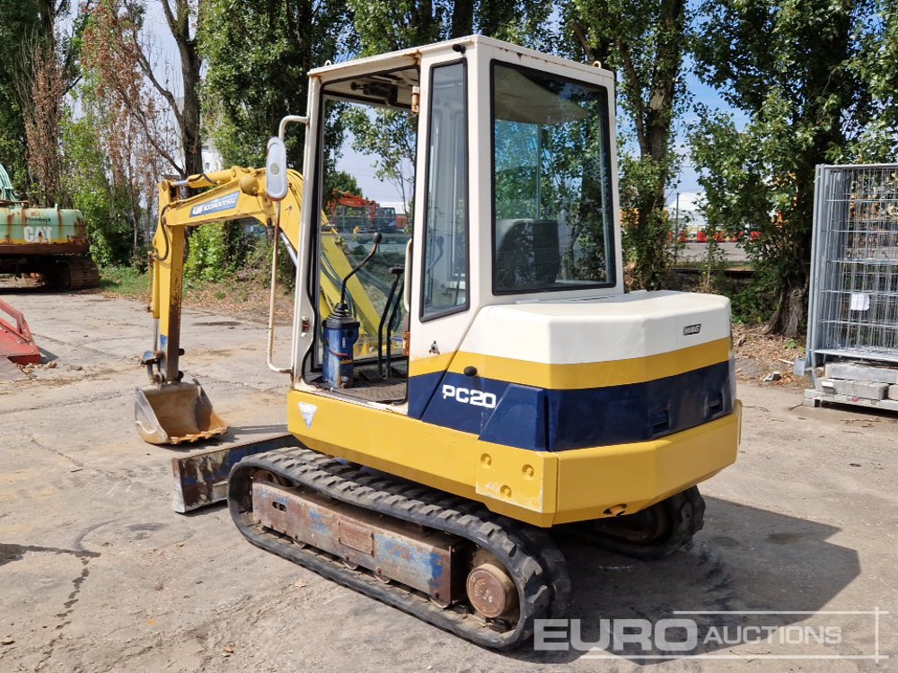 Komatsu PC20-6 - Máy xúc mini: hình 3 Komatsu PC20-6 - Máy xúc mini: hình 3