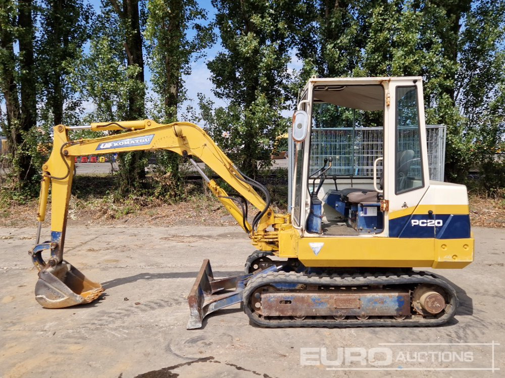 Komatsu PC20-6 - Máy xúc mini: hình 2 Komatsu PC20-6 - Máy xúc mini: hình 2