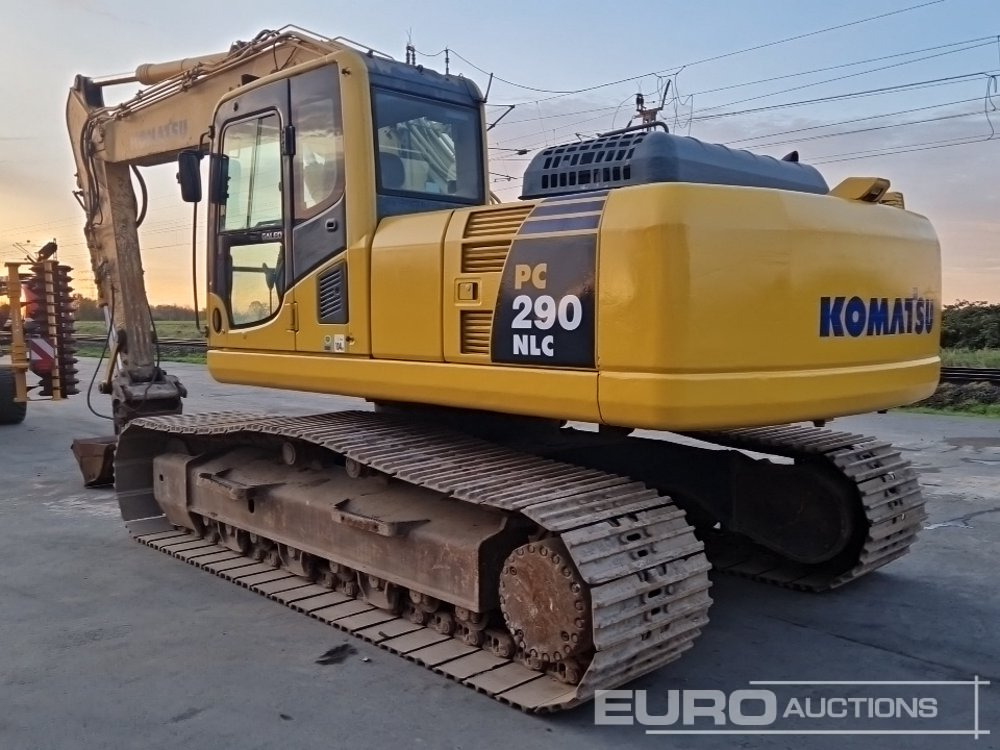 Komatsu PC290NLC-8 - Máy xúc bánh xích: hình 3 Komatsu PC290NLC-8 - Máy xúc bánh xích: hình 3