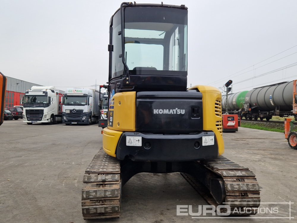 Komatsu PC50 MR-2 - Máy xúc mini: hình 4 Komatsu PC50 MR-2 - Máy xúc mini: hình 4