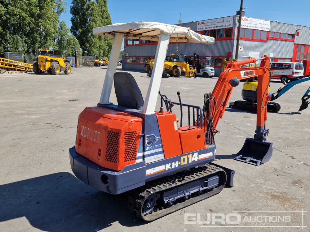 Kubota KH-014 - Máy xúc mini: hình 5 Kubota KH-014 - Máy xúc mini: hình 5
