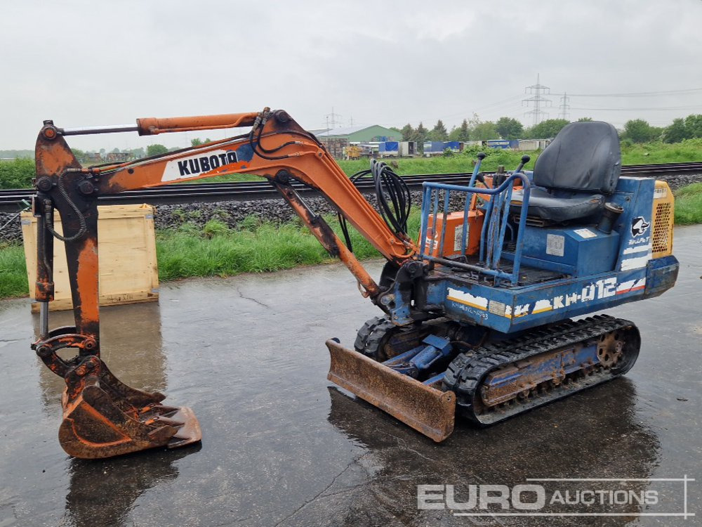 Kubota KH012 - Máy xúc mini: hình 1 Kubota KH012 - Máy xúc mini: hình 1