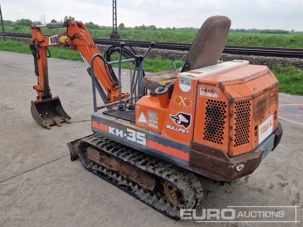 Kubota KH35 - Máy xúc mini: hình 3 Kubota KH35 - Máy xúc mini: hình 3