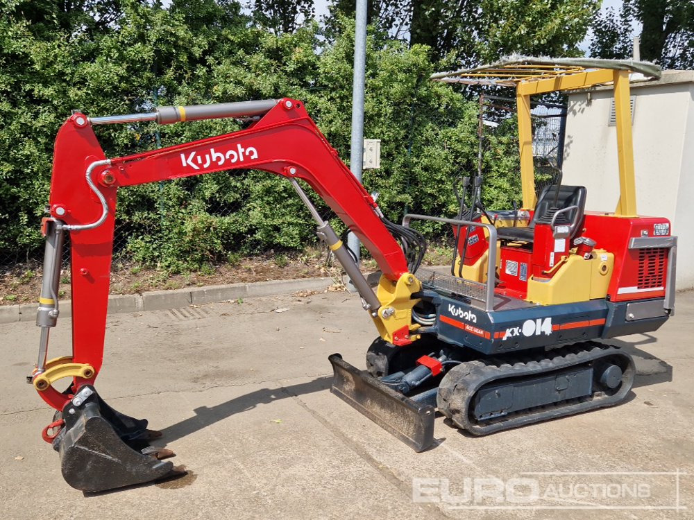 Kubota KX-014 - Máy xúc mini: hình 1 Kubota KX-014 - Máy xúc mini: hình 1